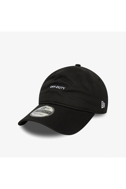 Off-Duty Slogan 9Twenty Unisex Siyah Şapka