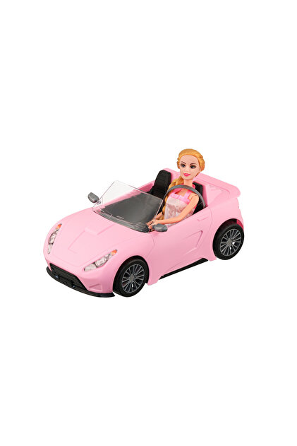 oydaş oyuncak Cindy Car Bebekli Spor Araba, Kız Çocuk Oyuncağı