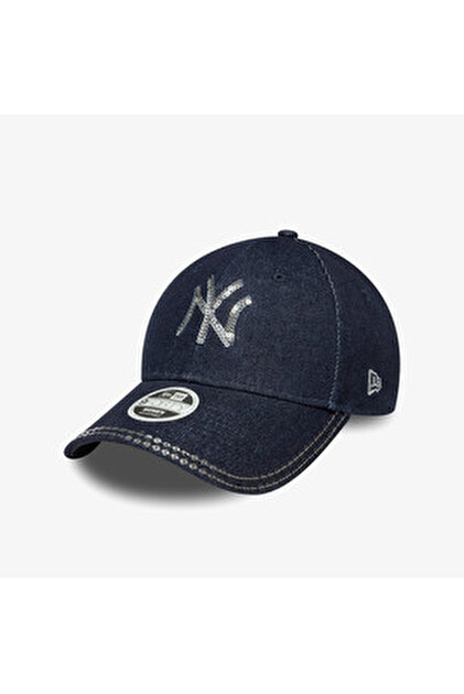 NEW ERA 9forty yeni sezon pırlanta taşlı kadife kumaş şapka NEW ERA 9forty yeni sezon pırlanta taşlı kadife kumaş şapka