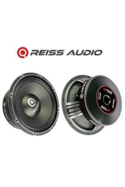 Reiss Audio Rs-M88ax Çifti 1400wat-700w Rms Axar Serisi 20 Cm Oto