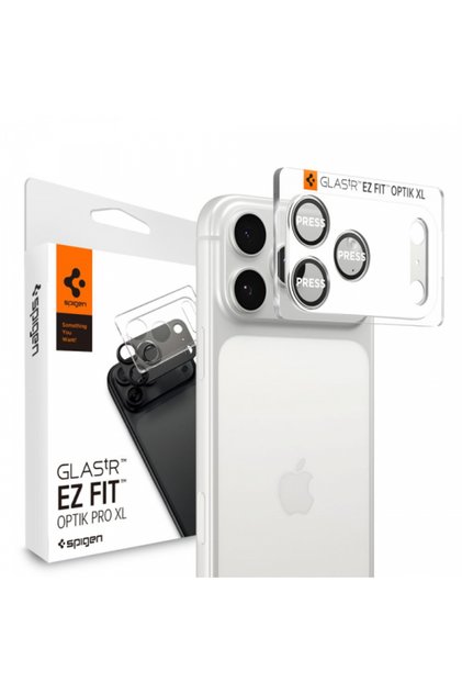 Folie de protectie Camera Spate GlastR EZ FIT Optik Pro XL pentru Apple iPhone 17 Pro Max,