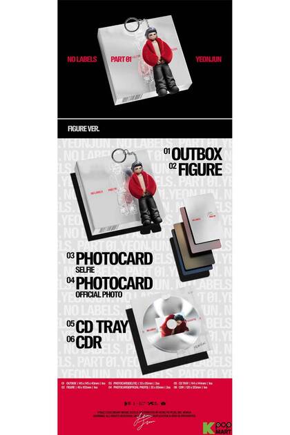 Kpop Dünyasi YEONJUN – 'NO LABELS: PART 01' (Figure Ver.) - Fiyatı