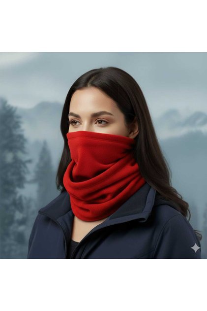 Unisex Fleece Neck Collar & Beret