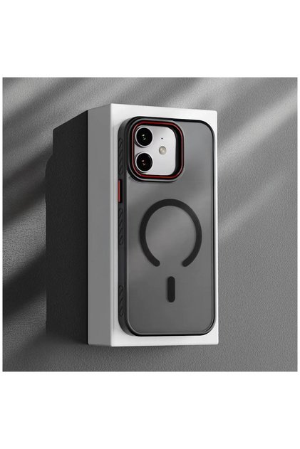 Apple iPhone 11 Compatible Case Aura M-Safe Silicone Case Black