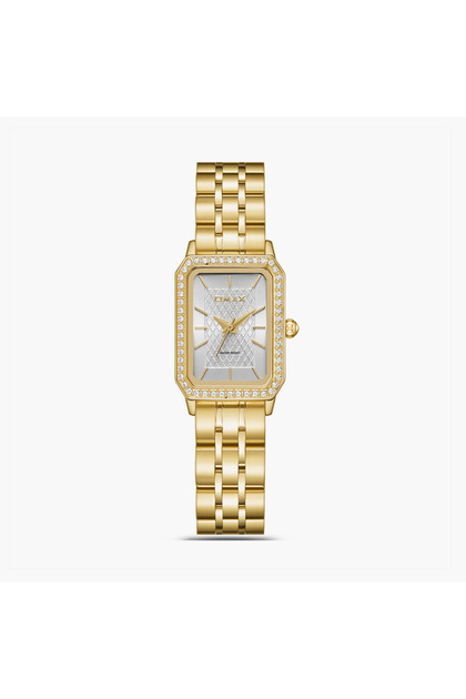Women's 30MM Gold Analog Metal Strap Watch | SQ-BS004G31I