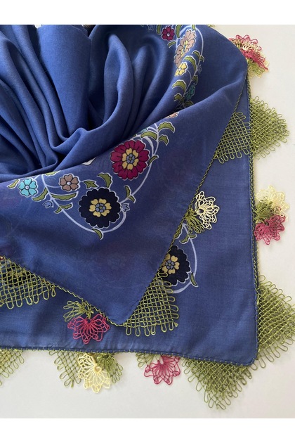 Handcrafted Needle Embroidered Writing/Needlework/Needlework Bait/Handcrafted Cheesecloth/Head Cover