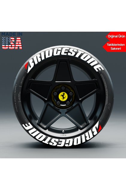 Motorcycle and Automobile Vehicle Car Scooter Motor Auto Tire Lettering 2.5 cm (Made in Usa) ®