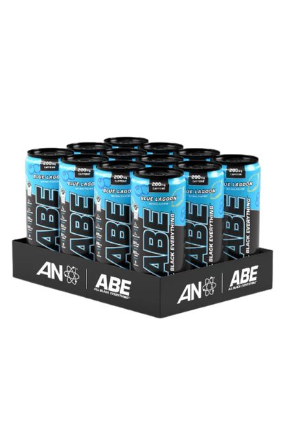 بري وورك اوت ايه بي ايه مشروب طاقة بلو لاقون-شدة 12 حبة - ABE Energy Drink 12 Pieces
