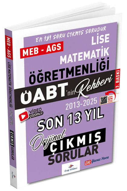 Dizgi Kitap 2026 ÖABT MEB-AGS nin Rehberi Lise Matematik