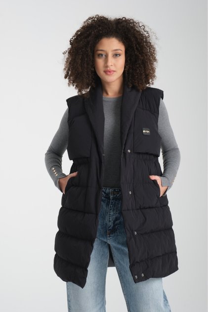 Black Padded Vest