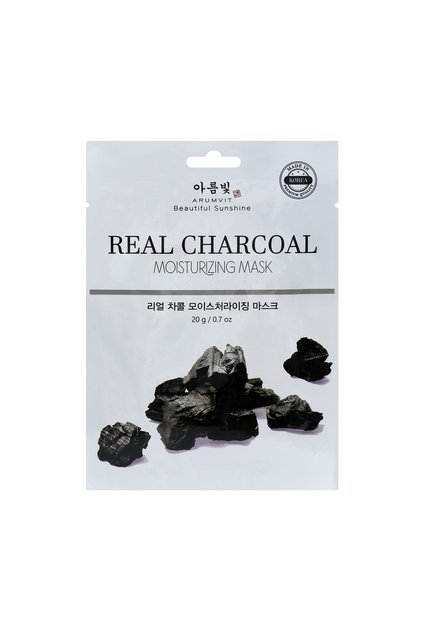 Arumvit Real Charcoal Moisturizing Mask for Hydrated, Purified & Refreshed Skin