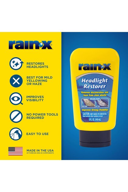 Rain-X 800001810 Headlight Restorer - 5 fl oz.