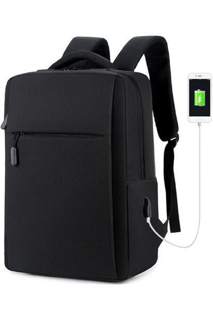Travel Laptop Backpack, Business Large Travel Backpack for Women Men with USB Charging Port, Water R