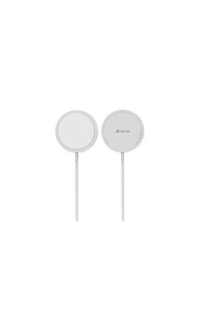 EA239 Magnetic Wireless Charger for iPhone and other device Support Qi Charging - White