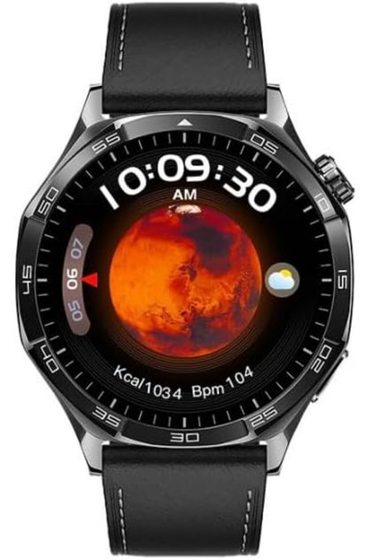 -33 Waterproof Smart Watch with AMOLED Display, Bluetooth Calling, 15 Days Battery Life