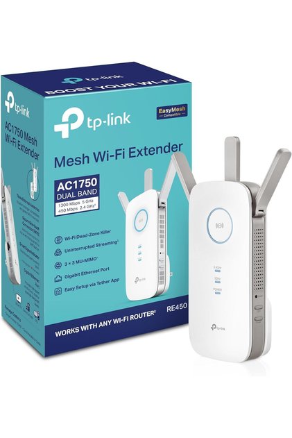 TP-Link AC1750 WiFi Range Extender (RE450)
