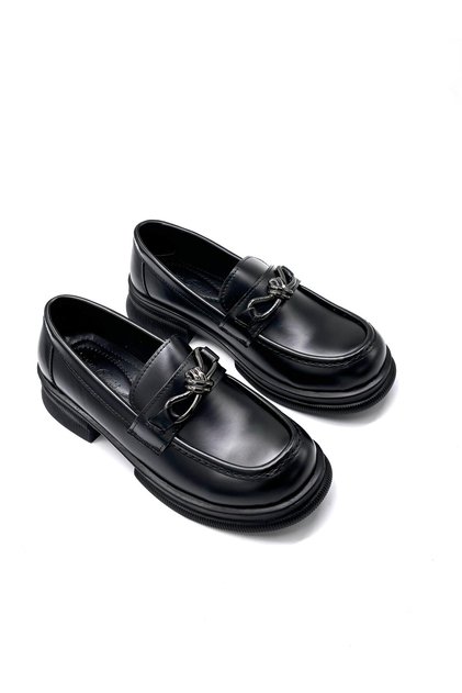 Buckle Detailed Poly Light Sole Günküh Women's Shoes Black