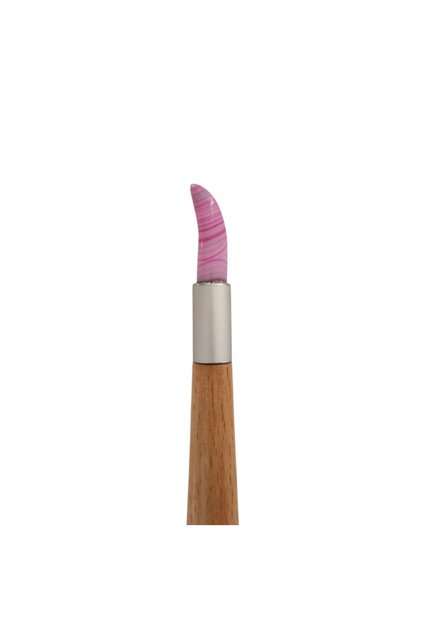 Agate Mühre Crow Nose-Zer Mühre Pink Color-Boxwood Ergonomic Handle-Gilding-Miniature Art-22