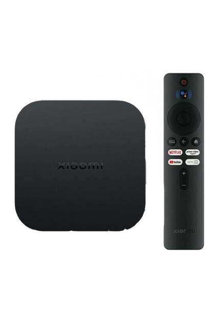 Mi Box S (الجيل الثاني) 2023 مع مشغل بث الوسائط بدقة 4K Ultra HD