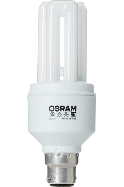 DULUX-SmallTAR MINI TWIST, Compact fluorescent integrated, spiral shape (18w) Pin - Base B22D,