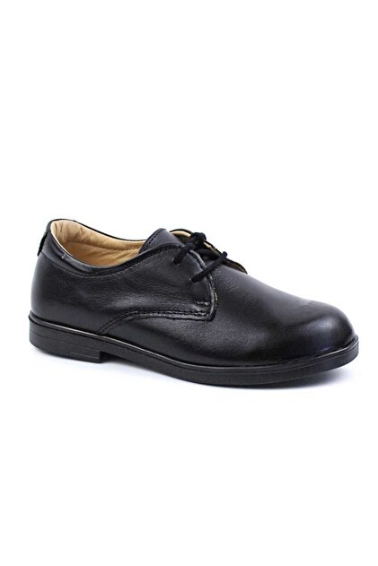 Pantofi pentru copii , din piele naturala 3194-NEGRU/BOX