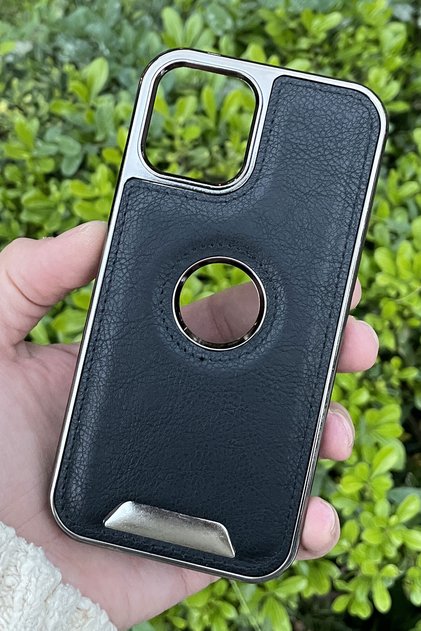 iPhone 12/12 Pro Case Pu Leather Inside Velvet Silicone Cover