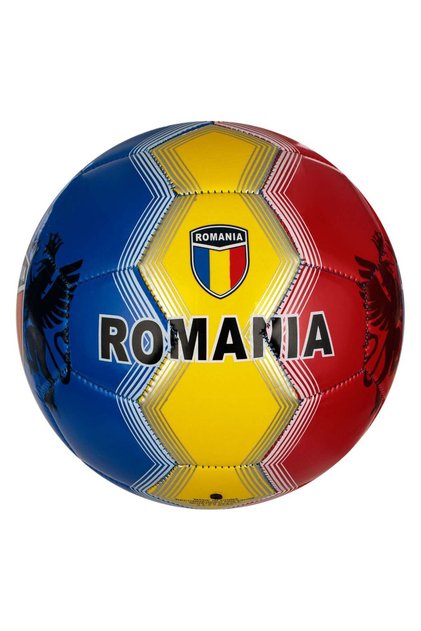 Minge de Fotbal cu Model Romania Size 5