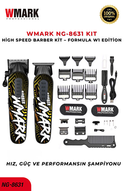 jack様 Wmark NG -8631 Tıraş Makinesi Kit - Fiyatı, Yorumları