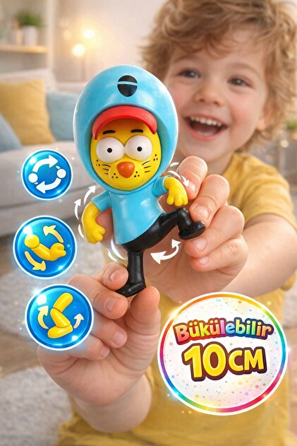 TOYFEST BLX Yapı Blok Parçalı Kral Şakir Çizgi Film Figür