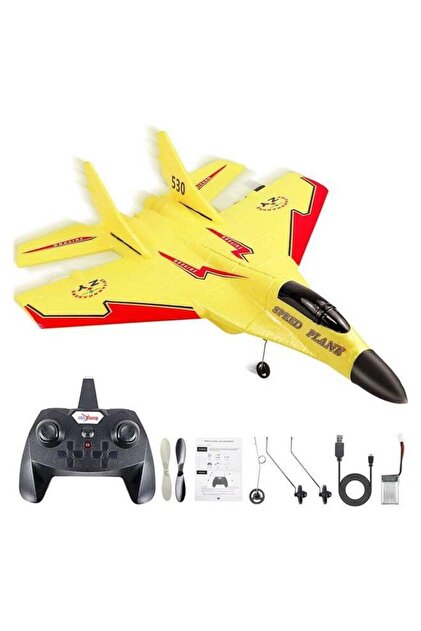 2 CH Rc Plane, Remote Control Airplane for Kids Adult Beginner - 2.4 Ghz Rc Airplane Jet Pl
