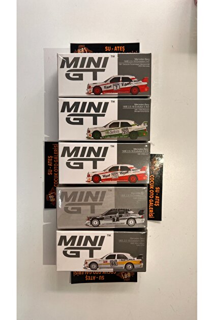 mini gt Mercedes 190E 5'li Lot 'Tekli satılmaz ' - Fiyatı, Yorumları