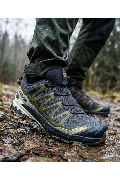 Xa Pro 3D V9 Men's Outdoor Shoes Navy Blue