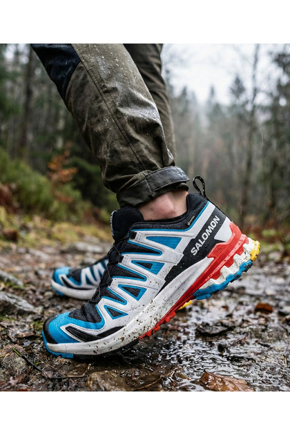 Salomon Xa Pro 3D V9 Gtx Erkek Patika Koşu Ayakkabısı Renkli