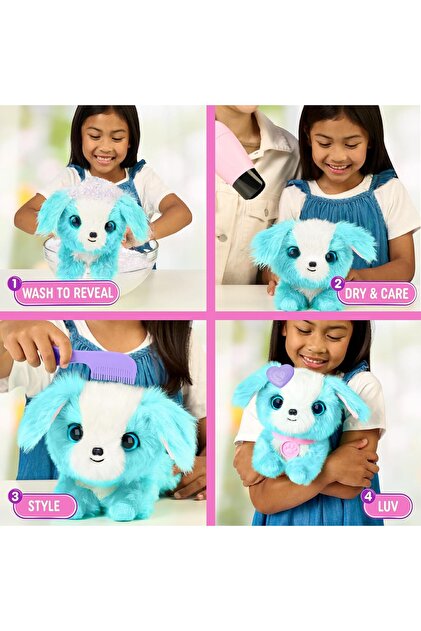 Cici Oyuncak Scruff a Luvs Blue Surprise Pet Yıkanabilen Gizemli