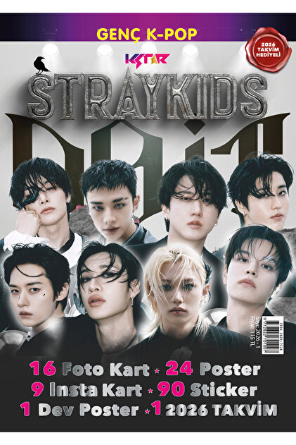 KSTAR Stray Kids Do It Dergisi Kpop - Fiyatı, Yorumları