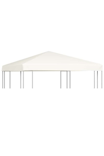 Gazebo Top Cover 310 g/m² 3x3 m Cream White