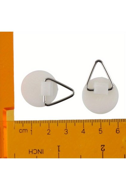 30pcs round 30Pcs Invisible Adhesive Plate Hanger Sticky Photo Frame Hangers Without Nails for Plate