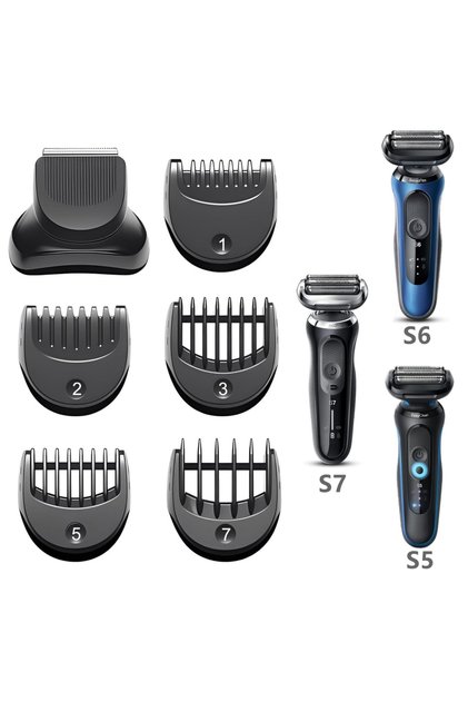 beard Trimmer Head for Braun Series 5, 6 ,7 Electric Shavers 5120s/5150cs/5049cs/6177cc/6120s/717...