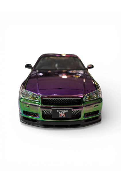 HOBBİEZ WORLD 1/24 Nissan GTR R34 - Midnight Purple - Fiyatı