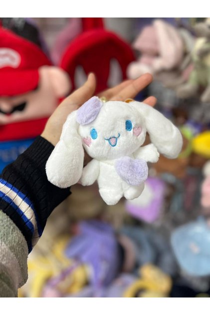 Giant Size Vip Quality Cinnamoroll Keychain Purple