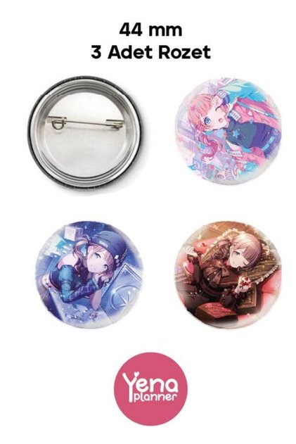 Project Sekai Bag Ornament Set / Badge Set / Opener Keychain Set