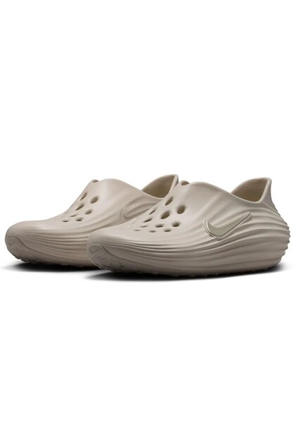 Nike ReactX Rejuven 8 Unisex Sandals Günlük Spor Terlik Krem