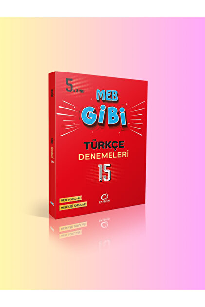 Oksijen Yayınları 5.Sınıf Türkçe Meb Gibi Branş Denemesi - Fiyatı