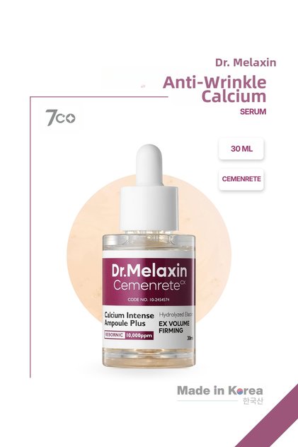 Rebornic Technology Calcium | Anti-Wrinkle & Firming Face & Eye Contour Ampoule 30ml