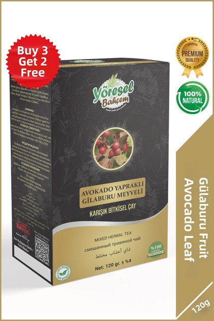 Mixed Herbal Tea with Avocado Leaf Gilaburu Fruit (120g)