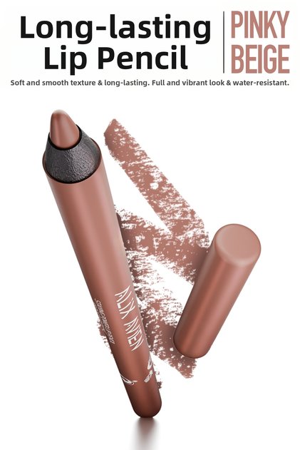 Waterproof Long Lasting Soft Lip Liner - Staying Power Lip Pencil 51 Pinky Beige