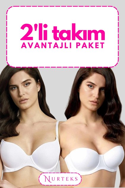 192 Strapless Bra (UNPOWERED-UNPOWERED) and Women's Non-POWERED Bra Soft Touch 198