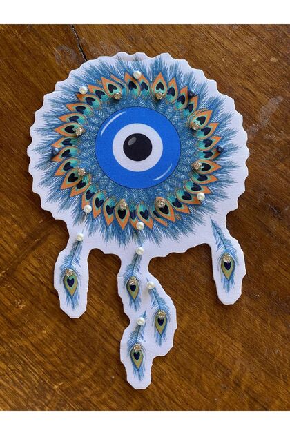 25X17 cm Stone Beaded Dream Catcher Embroidery Sewing Accessory