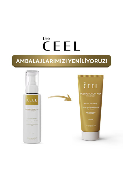 The Ceel Tüy Azaltıcı ve Nemlendirici Süt Epilasyon&lazer Sonrası