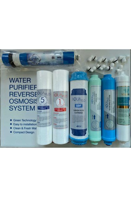BMB RO 10 Serisi Beyaz kapak uyumlu 10 İnç 7 aşama filtre tam set